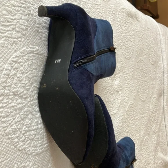 8 1/2 M Midnight Blue Impo Boots - Picture 3 of 7